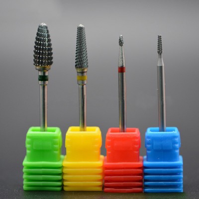 Wholesale carbide nail drill bit tungsten nail filing bits manicure