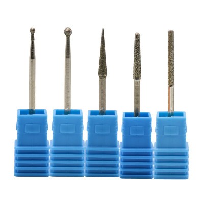 Hot Sell 1pcs Diamond Nail Drill Bits Electric Manicure Machine Drills