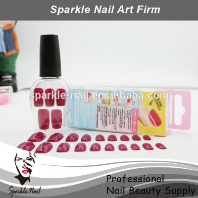 Pure Color ABS Press On Nail Tips