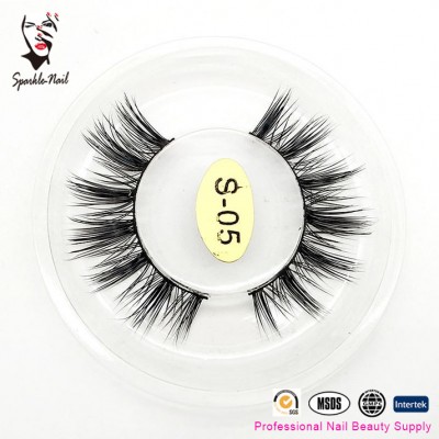 Wholesale Private Logo Package 3d False Eyelashes Silk Mink Eyelashes