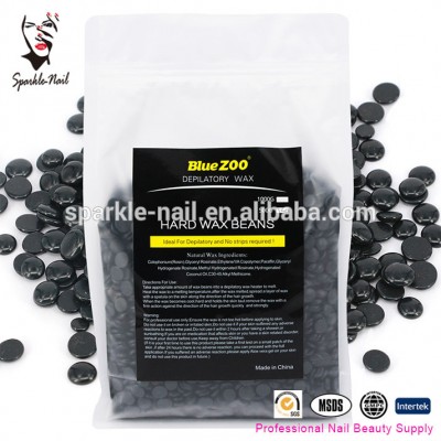 Wholesale Low Price 1000g Black Hard Wax Beans