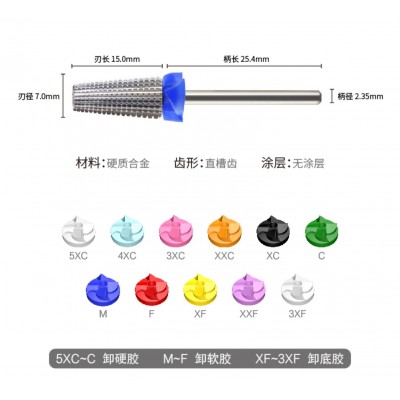 The Most Popular Tornado Nail Bit Professional Nail Drill Electric File Nail Drill Bit